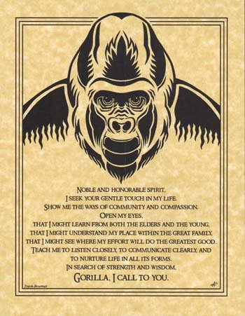 (image for) Gorilla Prayer